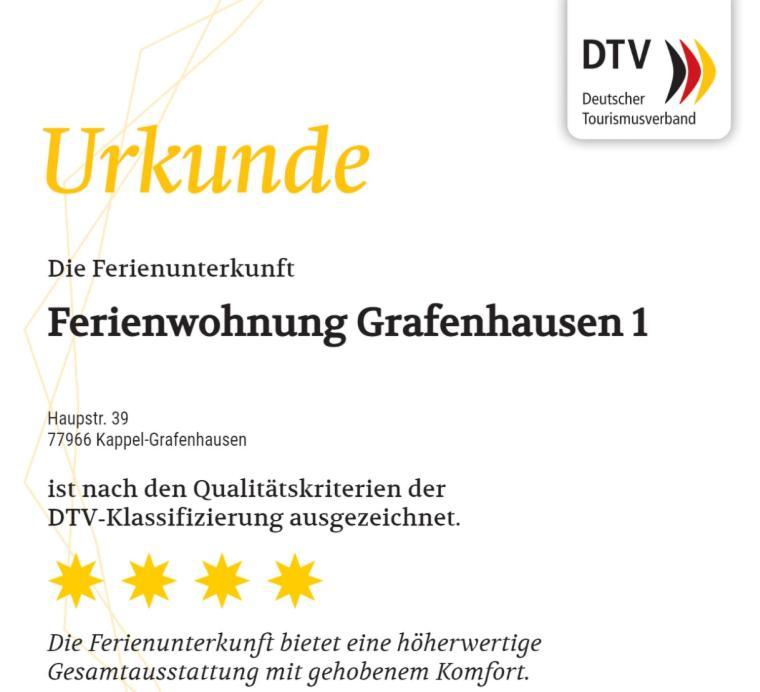 Fewo Grafenhausen 1 Appartamento Kappel-Grafenhausen Esterno foto